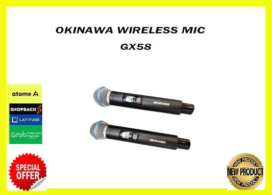 OKINAWA WIRELESS MIC GX58