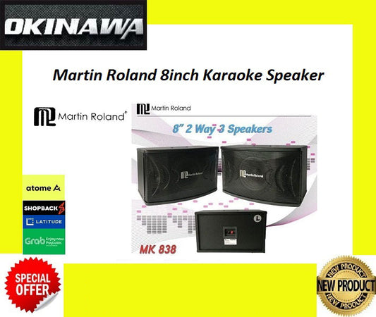 Martin Roland MK838 8inch Karaoke Speaker