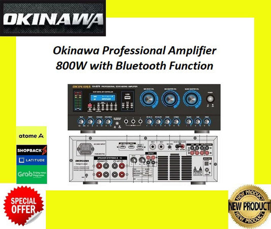 Okinawa 800W Professional Amplifier