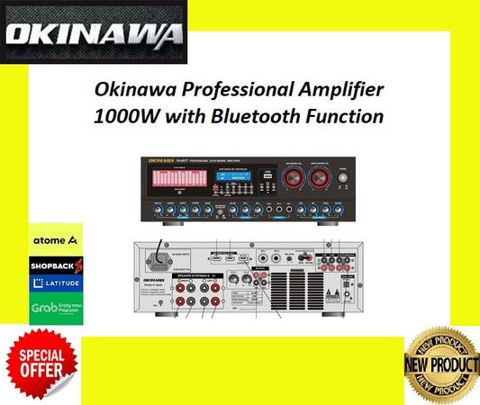 Okinawa 1000W Professional Amplifier