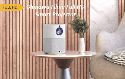 Okinawa Filme Full HD Home Theatre Smart Projector