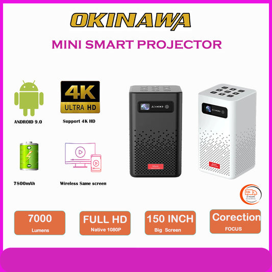 Okinawa C900 Mini Portable Smart Projector